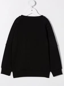 balmainkids Balmain Kids Sweater met logo - Zwart