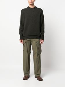 maisonmargiela Maison Margiela Gebreide trui met elleboogpatch - Groen