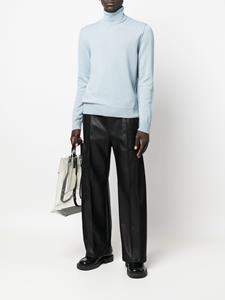 maisonmargiela Maison Margiela Kasjmier trui met hoge hals - Blauw