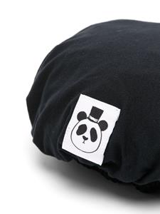 Mini Rodini Shirt met logopatch - Zwart