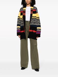 giadabenincasa Giada Benincasa Intarsia vest - Zwart