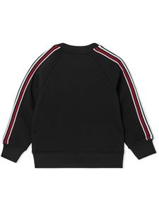 burberrykids Burberry Kids Sweater met applicatie - Roze