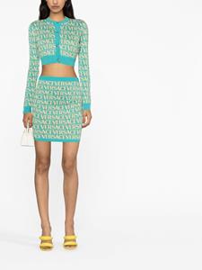 Versace Vest met print - Blauw