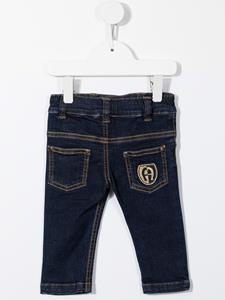 aignerkids Aigner Kids Jeans met geborduurd logo - Blauw