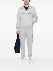 tommyhilfiger Tommy Hilfiger Sweater met geborduurd logo - Grijs