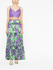 P.A.R.O.S.H. High waist rok - Paars