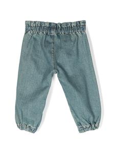 balmainkids Balmain Kids Jeans met toelopende pijpen - Blauw