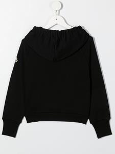 monclerenfant Moncler Enfant Hoodie met logoprint - Zwart