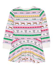 Kenzo Kids Jurk met print - Roze