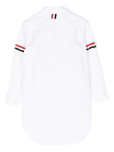 thombrownekids Thom Browne Kids Bewerkte blousejurk - Wit