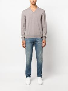 Fay Sweater met V-hals - Beige