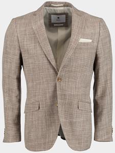 Bos Bright Blue Colbert beige grou jacket drop 7,5 231037gr17bo/820 sand