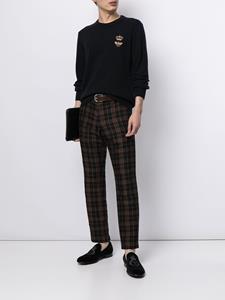 dolce&gabbana Dolce & Gabbana Trui met logopatch - Zwart