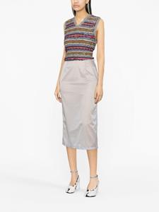 maisonmargiela Maison Margiela Kokerrok met rits - Blauw