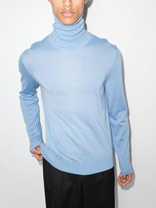 dolce&gabbana Dolce & Gabbana Fijngebreide coltrui - Blauw