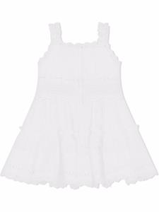 Dolce & Gabbana Kids Katoenen jurk - Wit