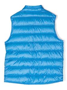 monclerenfant Moncler Enfant Bodywarmer met logopatch - Blauw