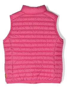 savetheduckkids Save The Duck Kids Bodywarmer met hoge hals - Roze
