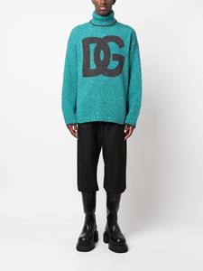 dolce&gabbana Dolce & Gabbana Intarsia trui - Groen