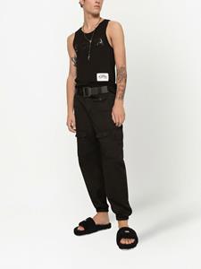 dolce&gabbana Dolce & Gabbana Bodywarmer met logopatch - Zwart
