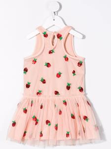 stellamccartneykids Stella McCartney Kids Jurk met borduurwerk - Roze
