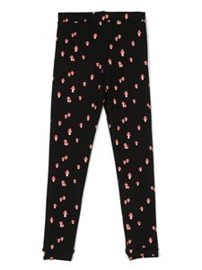 wauwcapowbybangbang WAUW CAPOW by BANGBANG Legging met hartprint - Zwart