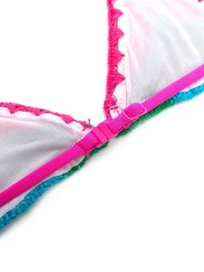 MC2 Saint Barth Kids Gestreepte bikini - Roze