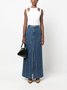 SLVRLAKE High waist rok - Blauw