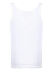 dolce&gabbana Dolce & Gabbana Ribgebreide tanktop - Wit