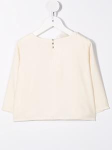 Bonpoint Blouse met strikdetail - Beige