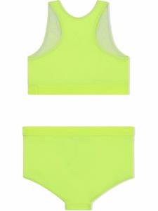 dolce&gabbanakids Dolce & Gabbana Kids Cropped tankini - Geel