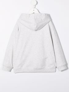 brunellocucinellikids Brunello Cucinelli Kids Sweater met logoprint - Grijs
