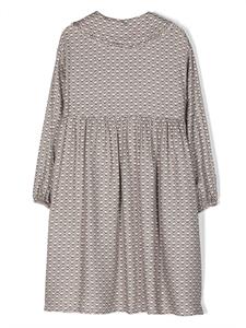 ilgufo Il Gufo Jurk met monogram - Beige