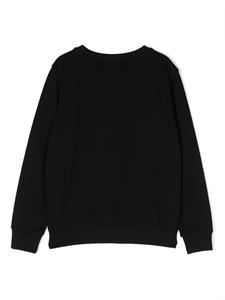 balmainkids Balmain Kids Sweater met ronde hals - Zwart