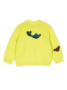 Cropped vest - Groen