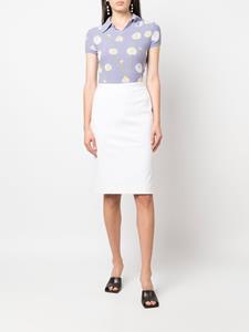 dolce&gabbanapre-owned Dolce & Gabbana Pre-Owned Kokerrok op knielengte - Wit