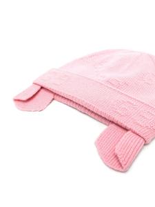 guccikids Gucci Kids Wollen muts - Roze