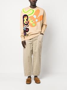 Kenzo Sweater met patch - Beige