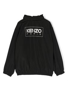 Kenzo Kids Jack met logoprint - Zwart