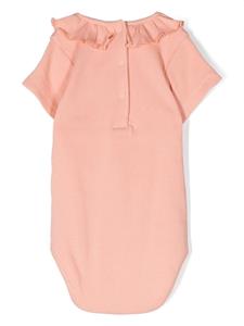 Knot Ribgebreide body - Roze