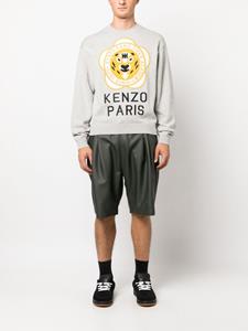 Kenzo Sweater met logopatch - Grijs