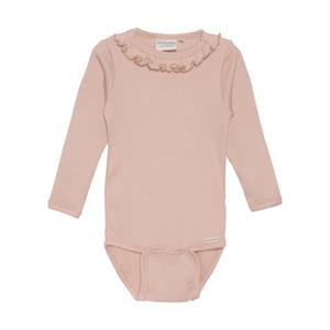 Minymo Lichaam met lange mouwen Misty Rose