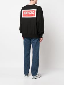 Kenzo Sweater met logoprint - Zwart