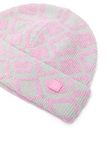 Wollen muts - Roze