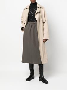 giorgioarmanipre-owned Giorgio Armani Pre-Owned Gesmockte rok - Grijs