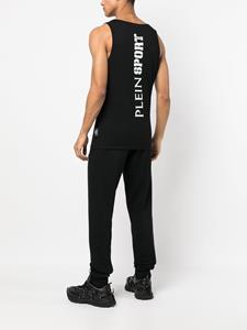 pleinsport Plein Sport Tanktop met logopatch - Zwart