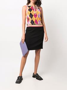 christiandiorpre-owned Christian Dior Pre-Owned 2006 high waist rok - Zwart