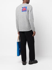 commedesgarçonsshirt Comme Des Garçons Shirt Sweater met grafische print - Grijs