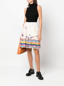 valentinogaravanipre-owned Valentino Garavani Pre-Owned 2000 rok met abstracte print - Beige