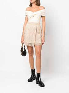 valentinogaravanipre-owned Valentino Garavani Pre-Owned A-lijn rok - Beige